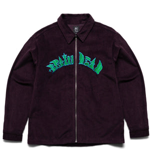 Brain Dead Outerwear COBBLESTONE CORD ZIP SHIRT JACKET