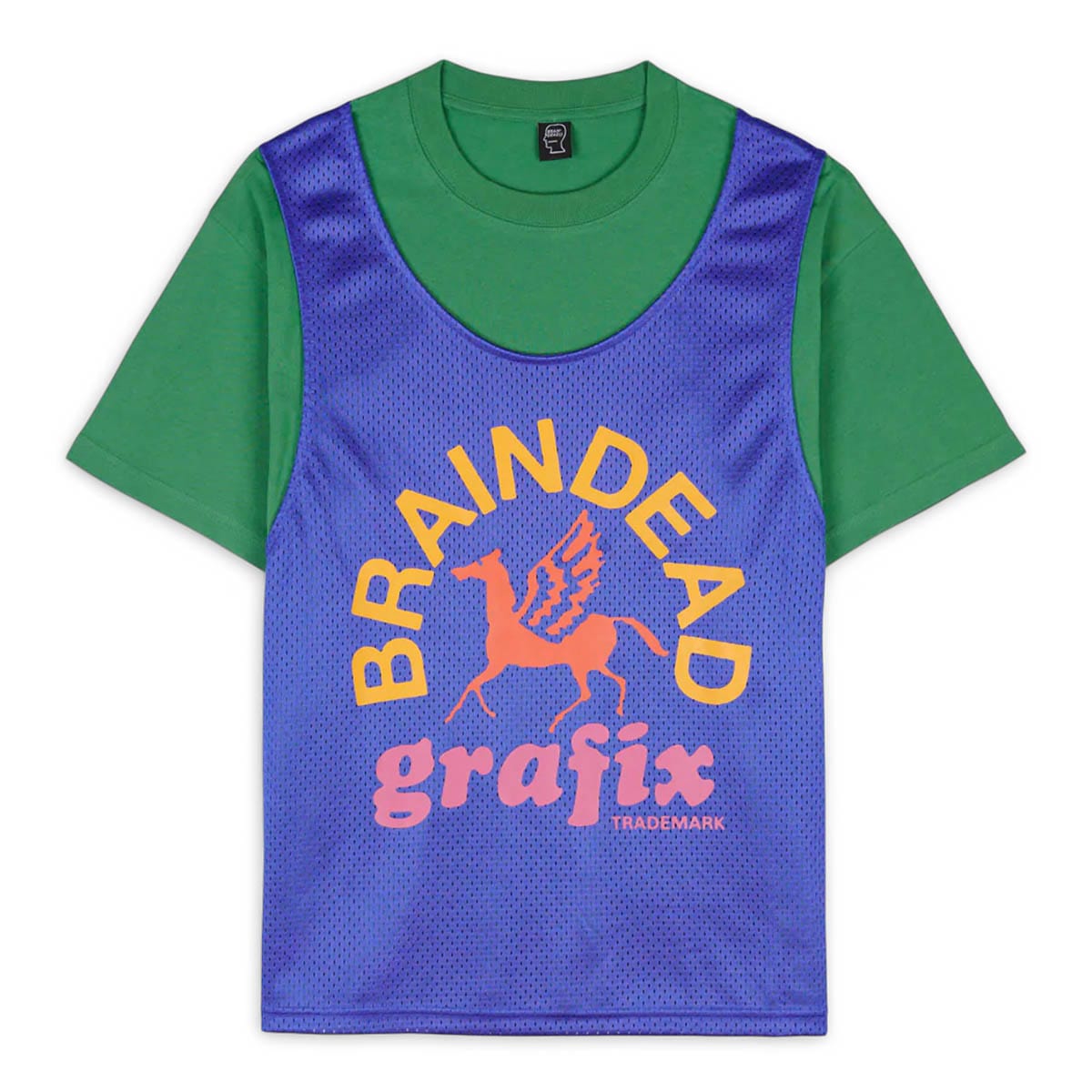 Brain Dead T-Shirts GRAFIX TEAM JERSEY