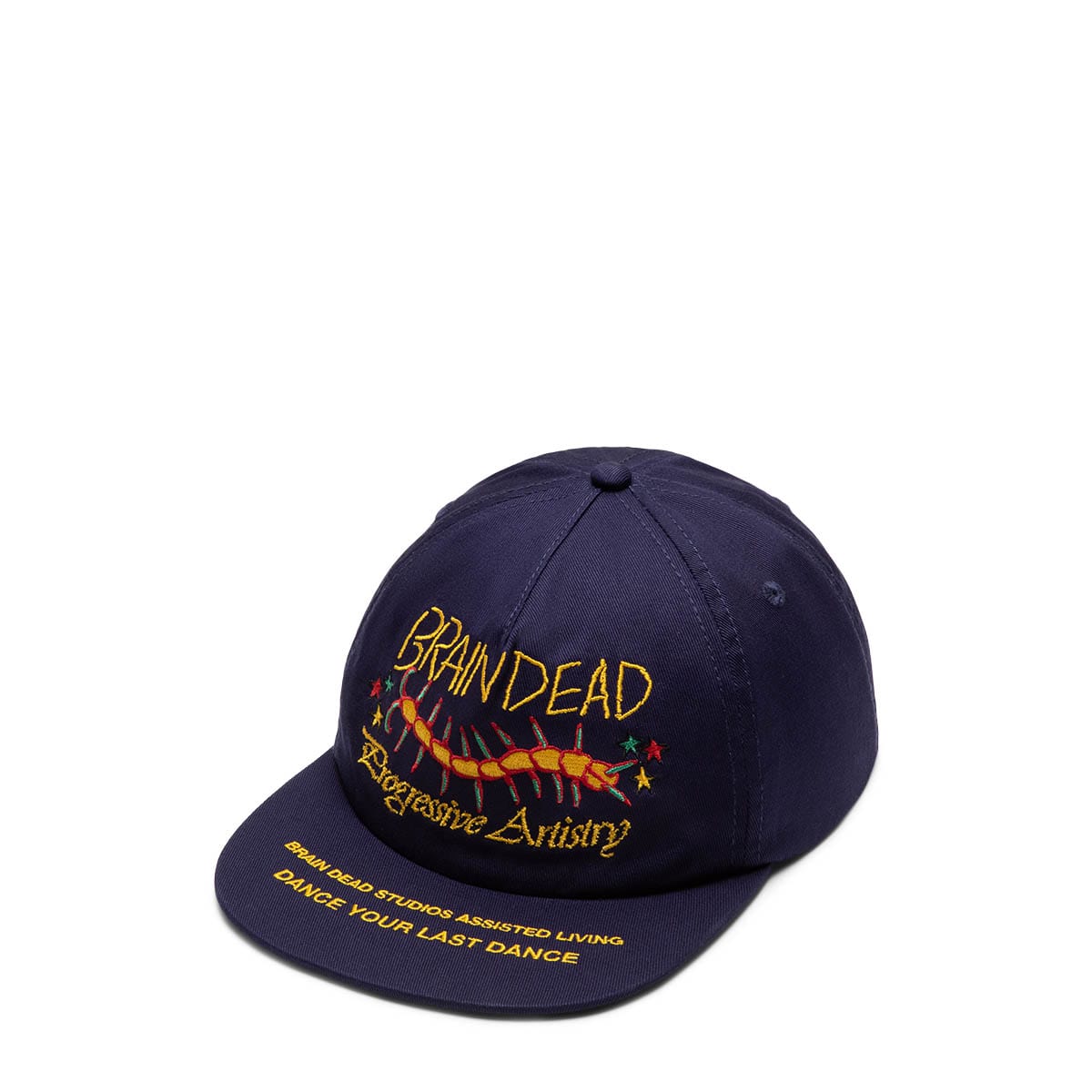 Brain Dead Headwear NAVY / O/S LAST DANCE 5 PANEL HAT