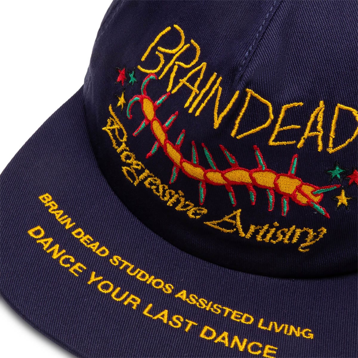 Brain Dead Headwear NAVY / O/S LAST DANCE 5 PANEL HAT