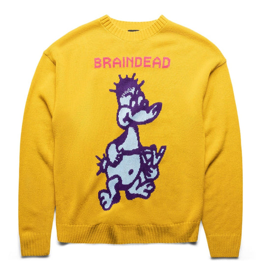 Brain Dead Knitwear SLINGSHOT KNIT SWEATER