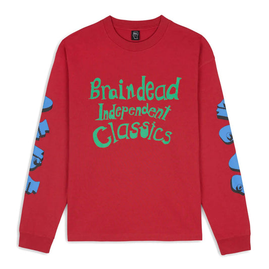 Brain Dead T-Shirts VOLUME OBSCURE LONG SLEEVE