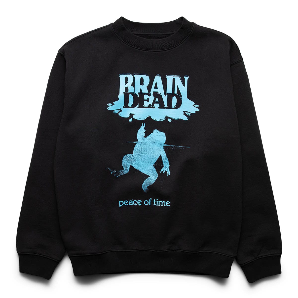 Brain Dead Hoodies & Sweatshirts PEACE OF TIME CREWNECK SWEATSHIRT