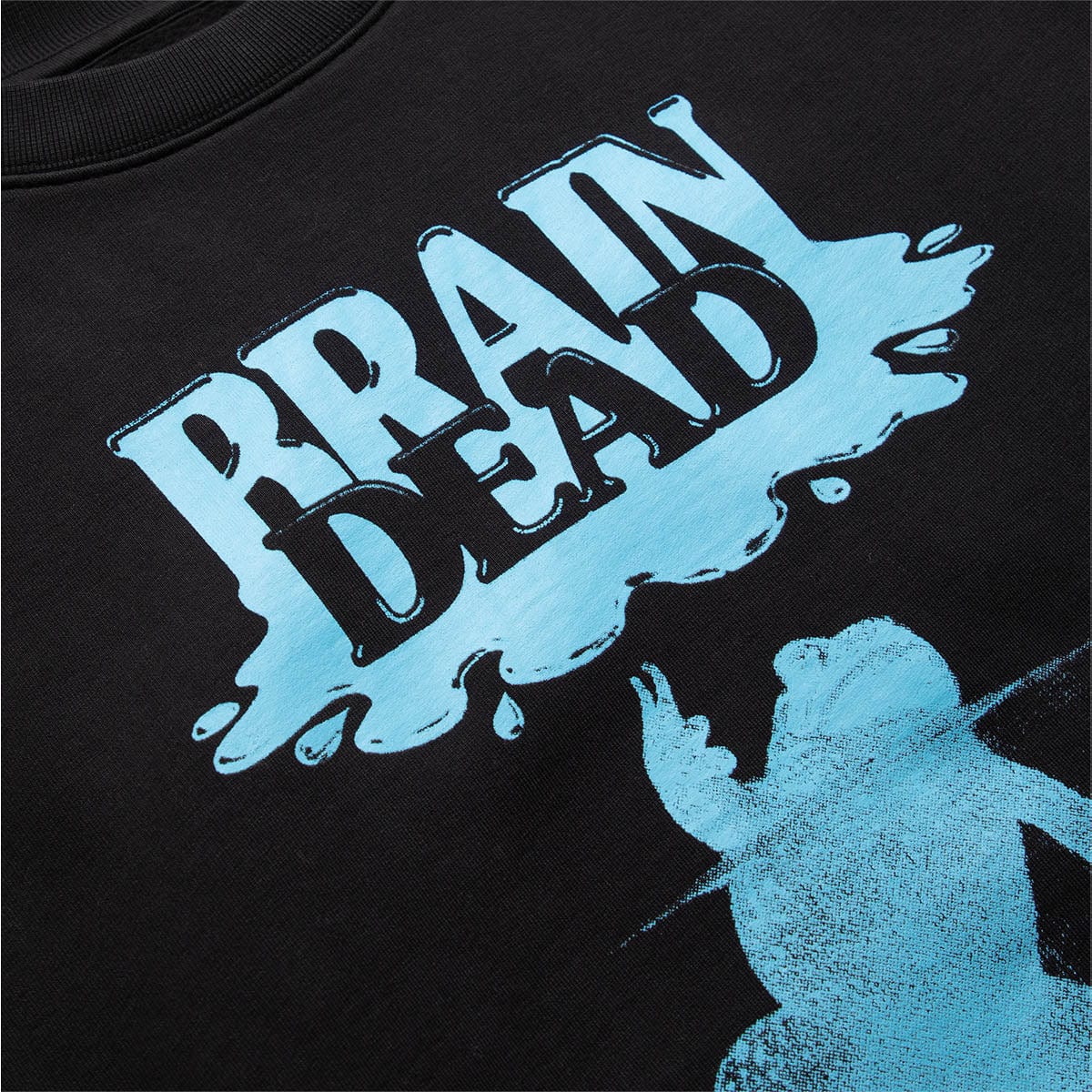 Brain Dead Hoodies & Sweatshirts PEACE OF TIME CREWNECK SWEATSHIRT