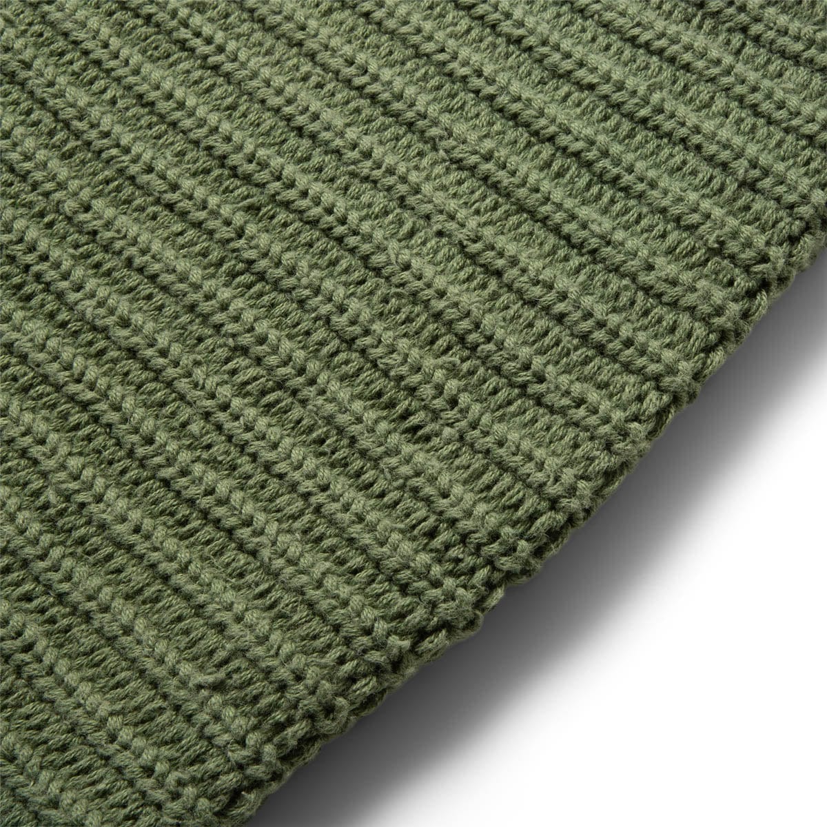 Bricks & Wood Headwear OLIVE / O/S HEAVY KNIT BEANIE