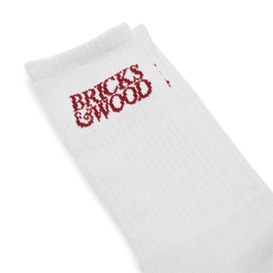 Bricks & Wood Socks HEATHER GREY / O/S x New Balance BW LOGO SOCKS