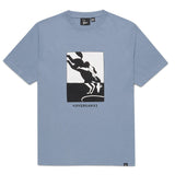 By Parra DUO TONED ADVERSARIES T-SHIRT BLUE