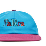 By Parra Headwear MULTI / O/S SERIF LOGO 6 PANEL HAT