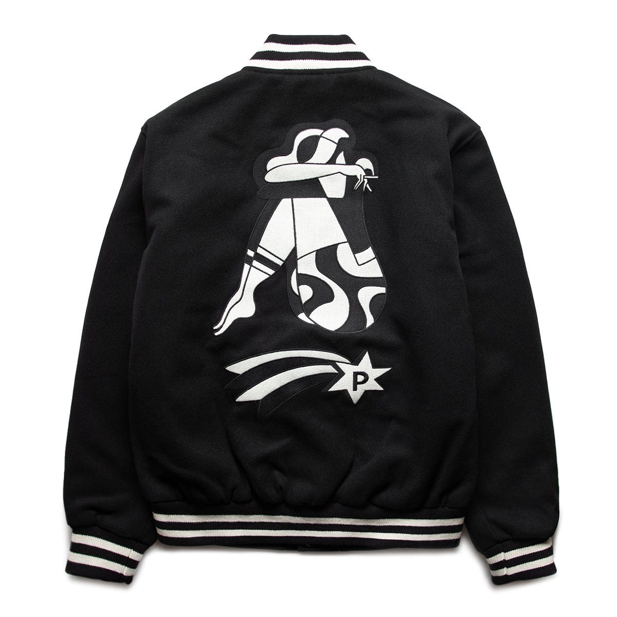 By Parra Outerwear CLOUDY STAR VARSITY JACKET