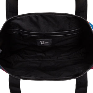 Lacoste: Black Embroidered Bag