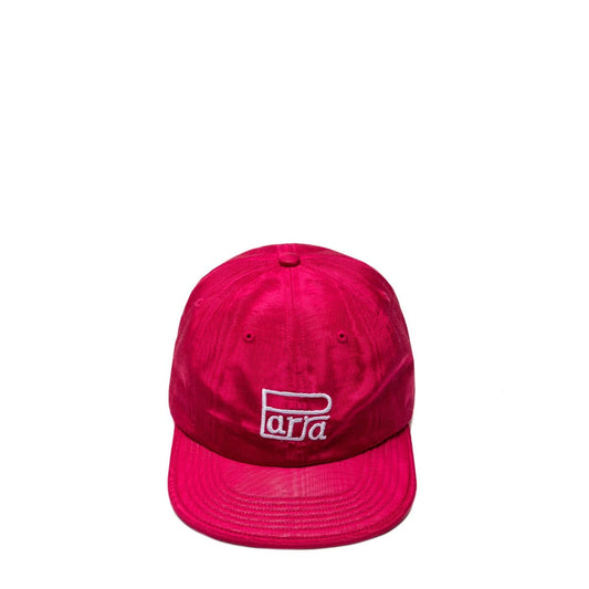 By Parra Headwear PINK / OS RACE LOGO 6 PANEL HAT