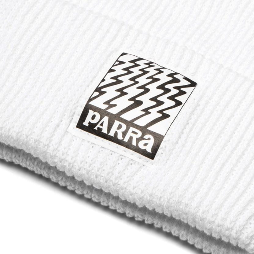 By Parra Headwear WHITE / O/S STATIC BEANIE