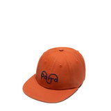 By Parra Headwear CINNAMON / O/S WEIRD LOGO 6 PANEL HAT