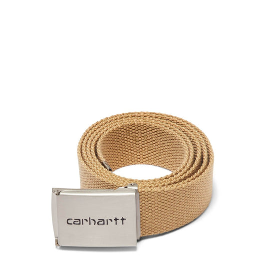 Carhartt W.I.P. Bags & Accessories DUSTY BROWN / OS CLIP BELT CHROME