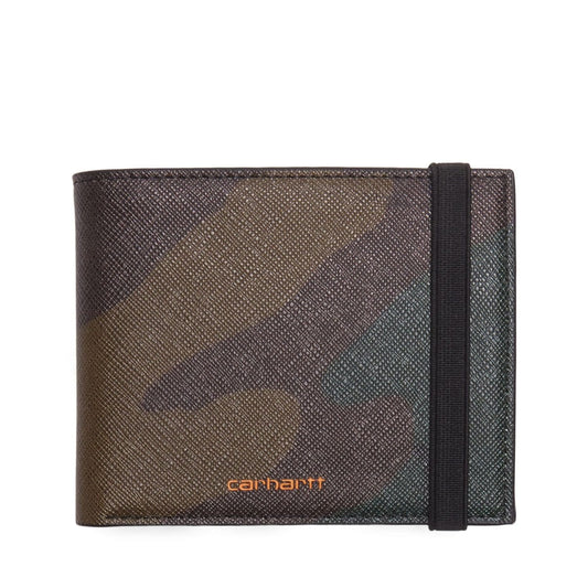 Carhartt W.I.P. Bags & Accessories CAMO LAUREL/ORANGE / OS COATED BILLFOLD WALLET