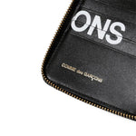 Load image into Gallery viewer, Comme Des Garçons Bags &amp; Accessories BLACK / O/S HUGE LOGO WALLET
