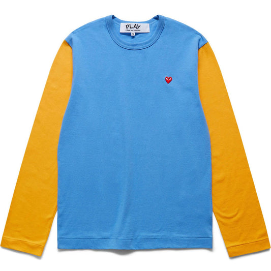 Comme des Garçons Play T-Shirts BI-COLOUR MENS T-SHIRT