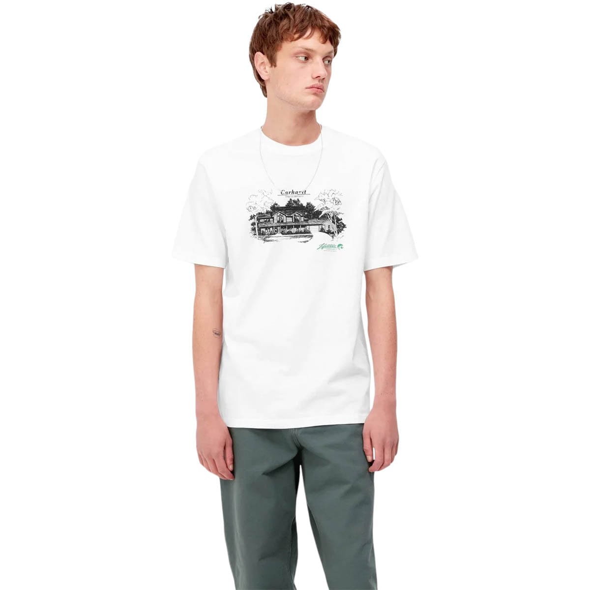 Carhartt WIP T-Shirts S/S HOME BUILDERS T-SHIRT