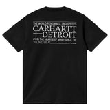 Carhartt WIP S/S UNDISPUTED T-SHIRT BLACK/WHITE