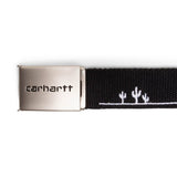 Carhartt WIP Belts BLACK / WAX / O/S MONUMENT CLIP BELT