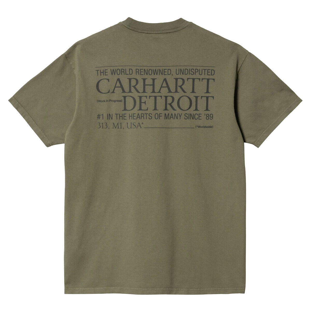 Carhartt WIP T-Shirts S/S UNDISPUTED T-SHIRT