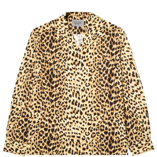 x Wacko Maria RAYON LEOPARD SHIRT Leopard Print – Bodega