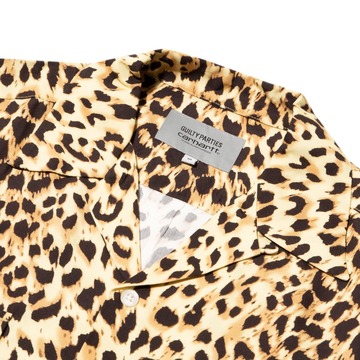 x Wacko Maria RAYON LEOPARD SHIRT Leopard Print