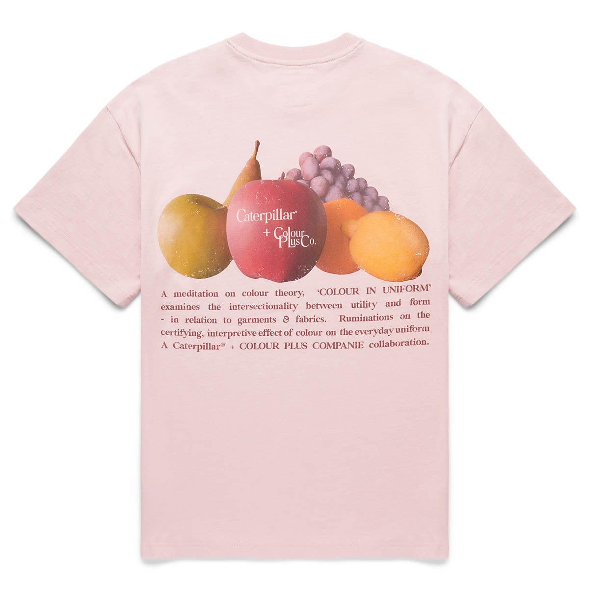 Caterpillar + Colour Plus Co T-Shirts FRUITS CREWNECK T-SHIRT