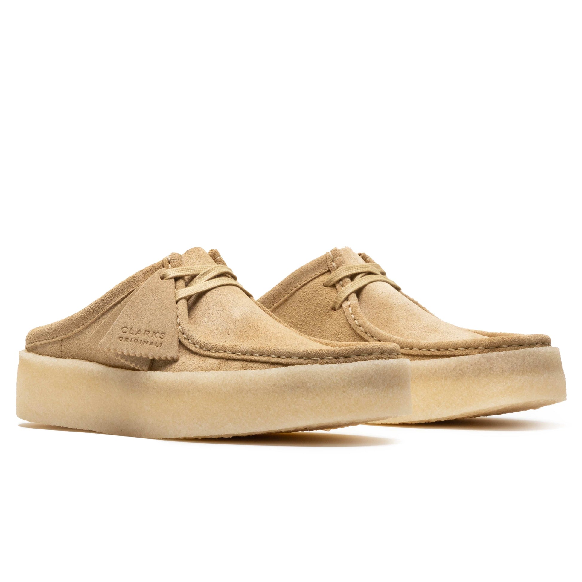 Clarks Originals Men's Wallabee Cup in Maple Check, Size UK 9 | End Clothing