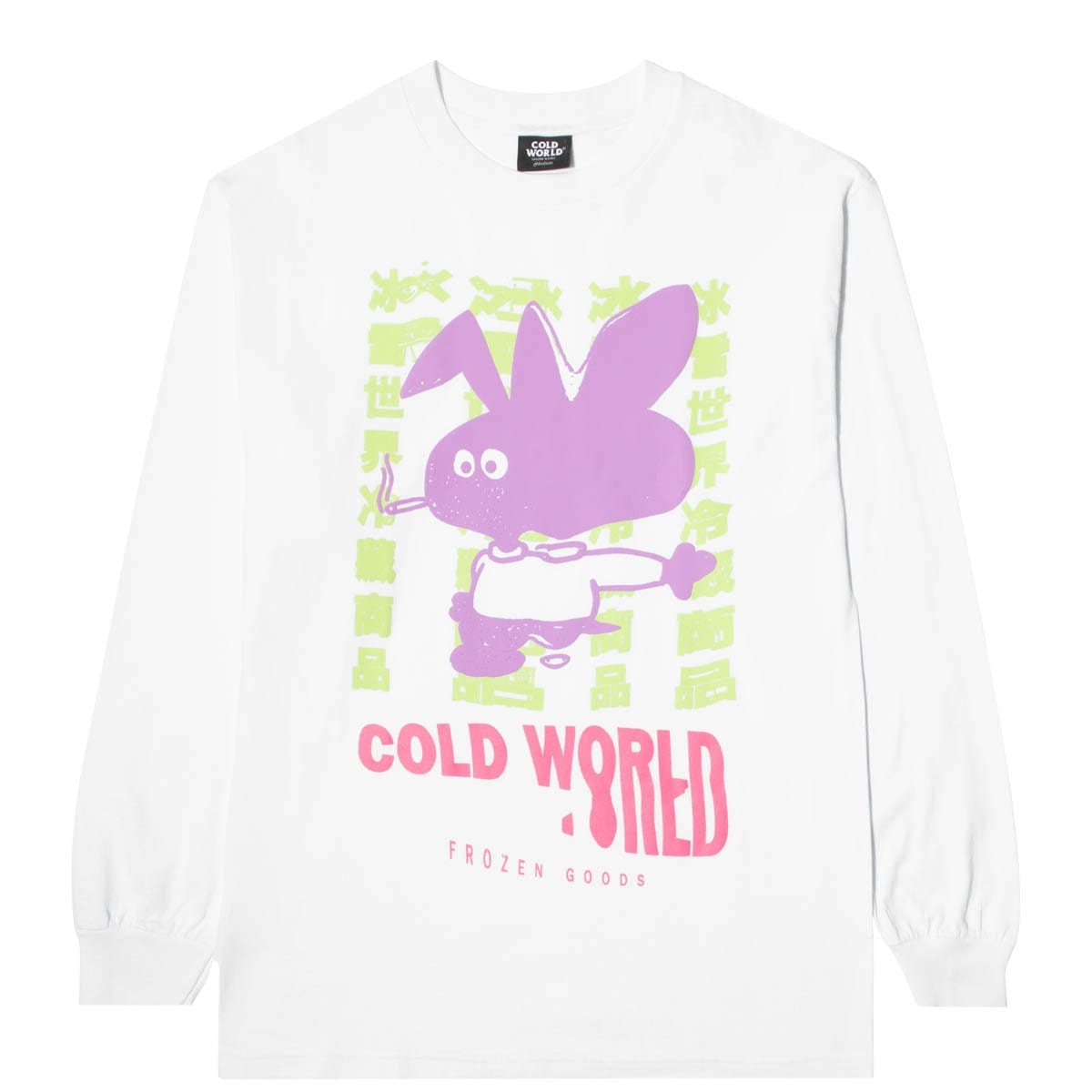 Cold World Frozen Goods T-Shirts COLD BUNNY LS T-SHIRT