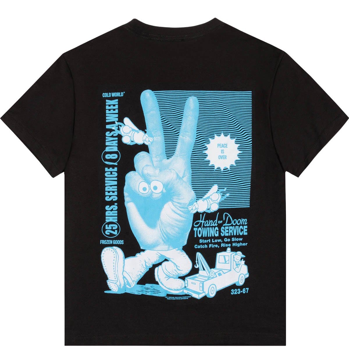 Cold World Frozen Goods T-Shirts HAND OF DOOM