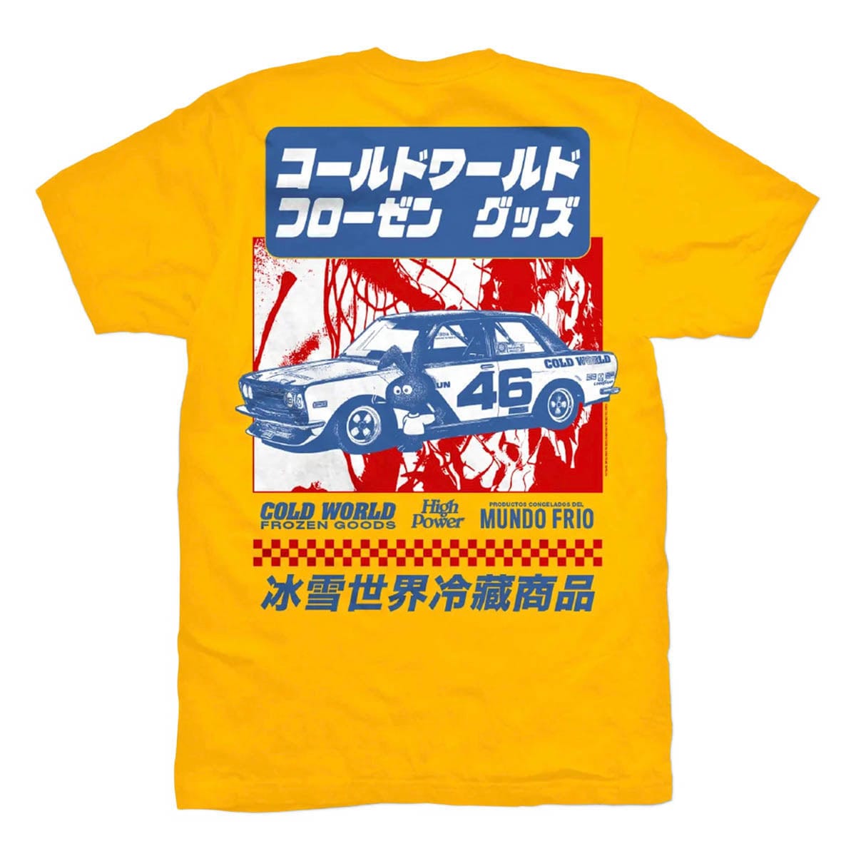RACING TEAM TEE GOLD | Bodega