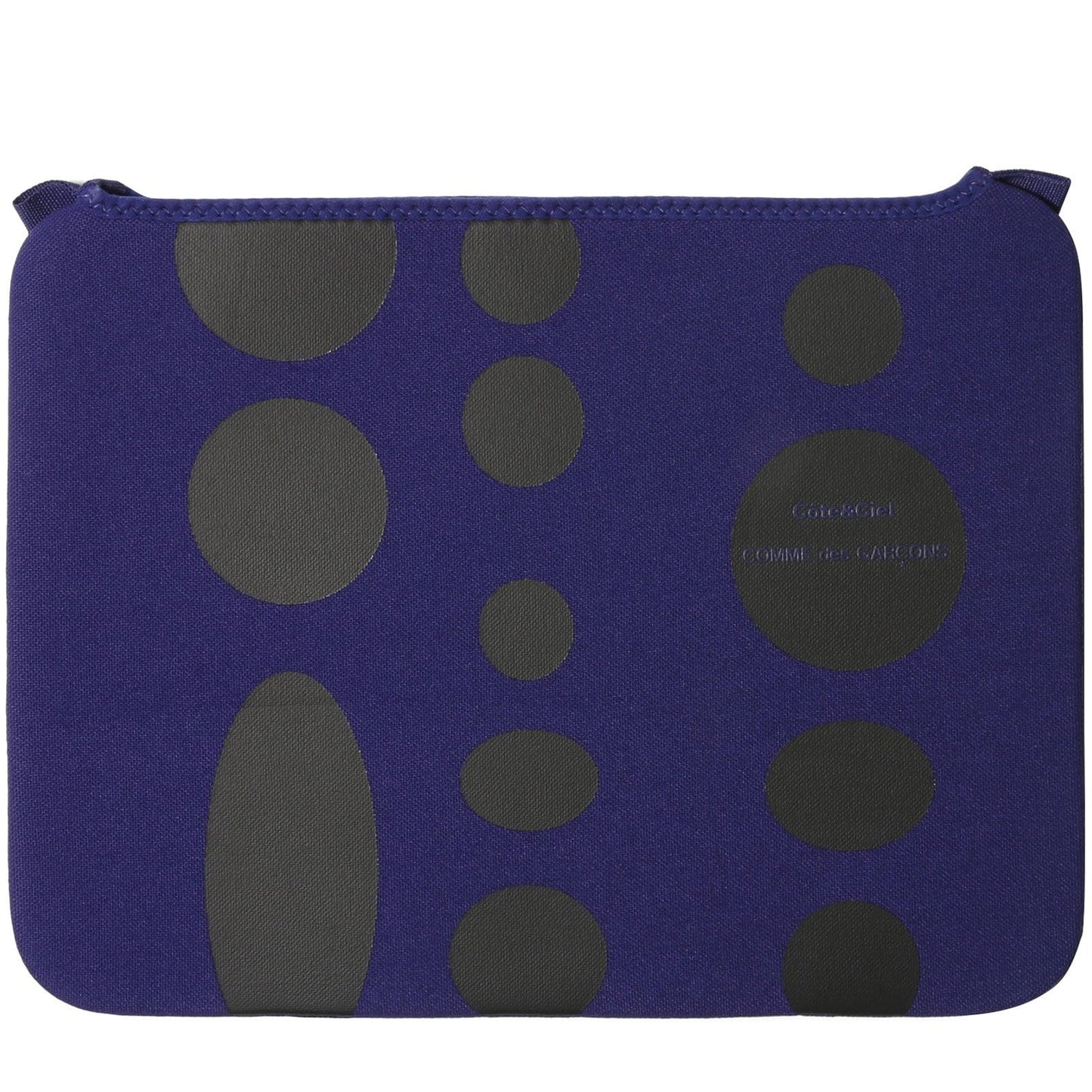 Comme Des Garçons Wallet Bags & Accessories BLUE / 15" x Cote & Ciel BLACK DOTS MACBOOK CASE 15"