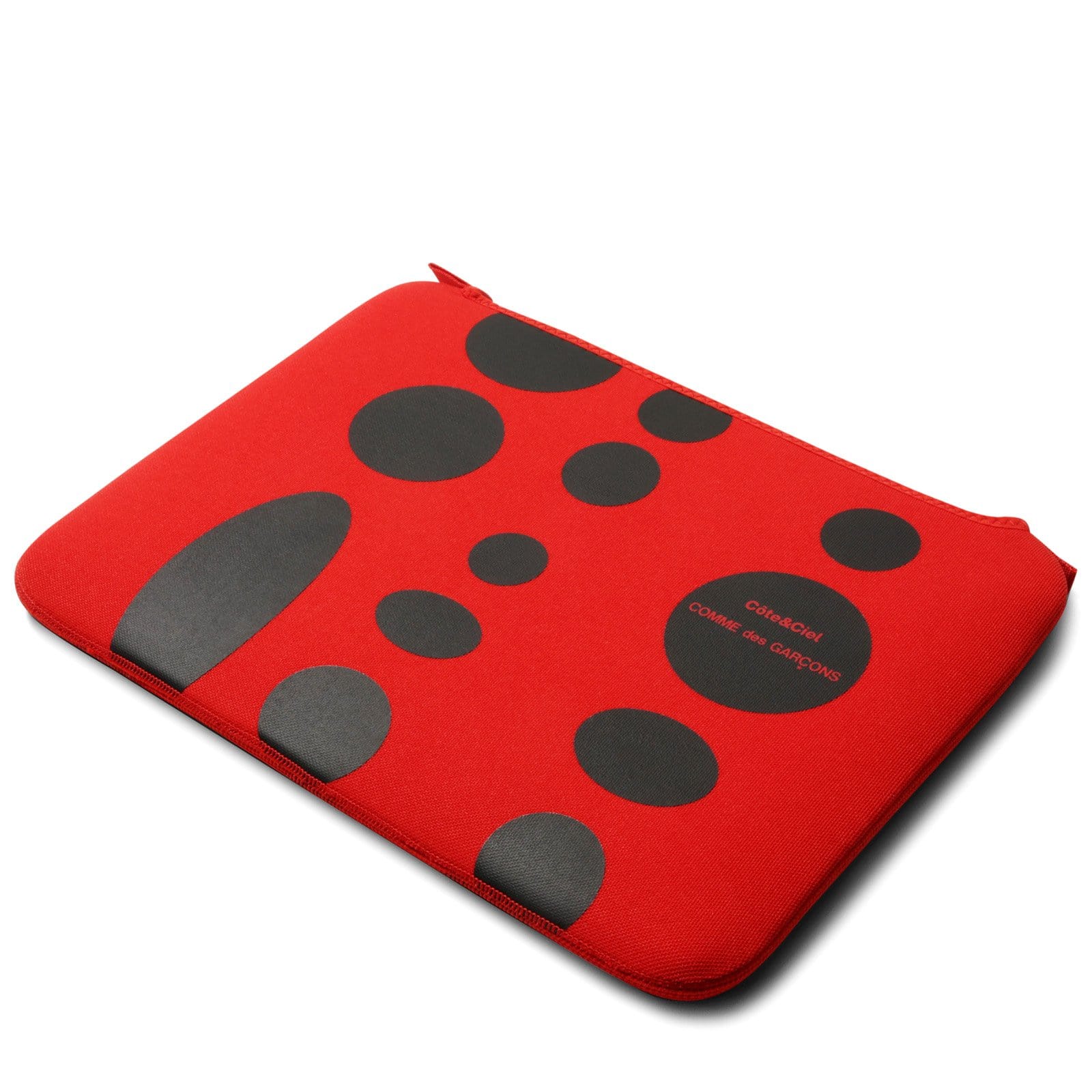 Comme Des Garçons Wallet Bags & Accessories RED / 15" x Cote & Ciel BLACK DOTS MACBOOK CASE 15"