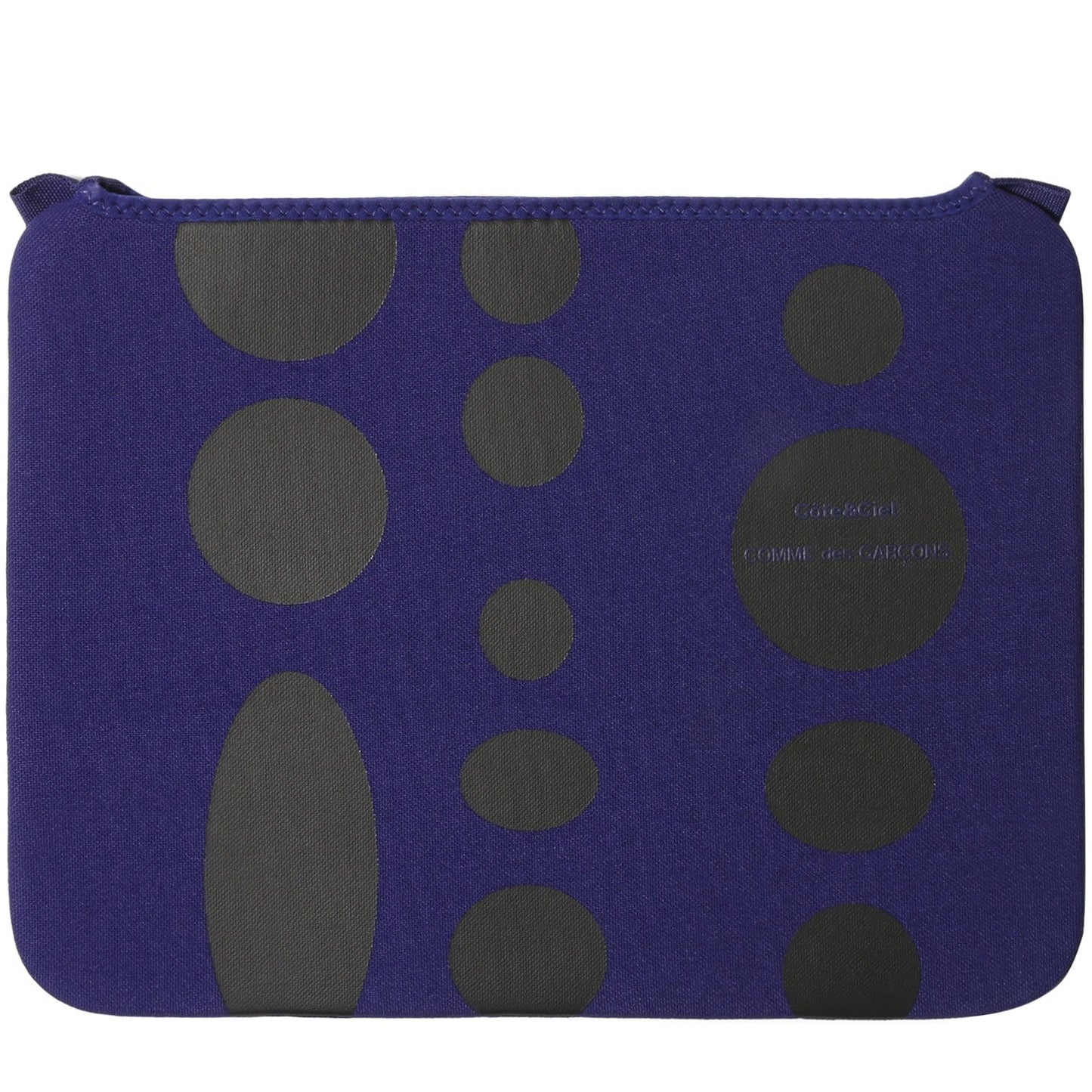 Comme Des Garçons Wallet Bags & Accessories BLUE / 13" x Cote & Ciel BLACK DOTS MACBOOK CASE 13"