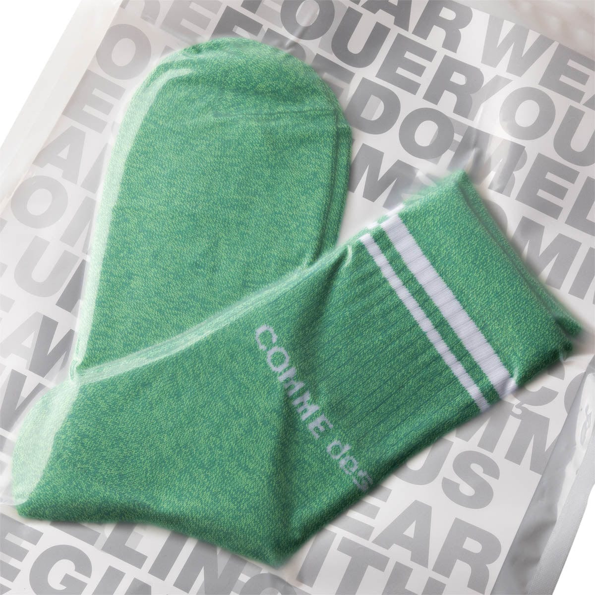 Comme des Garçons Homme Plus Socks HEATHER GREEN / L SOCKS