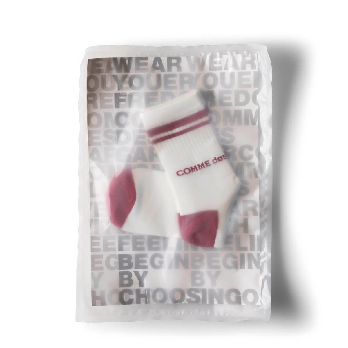 Comme des Garçons Homme Plus Socks WHITE/RED / L SOCKS