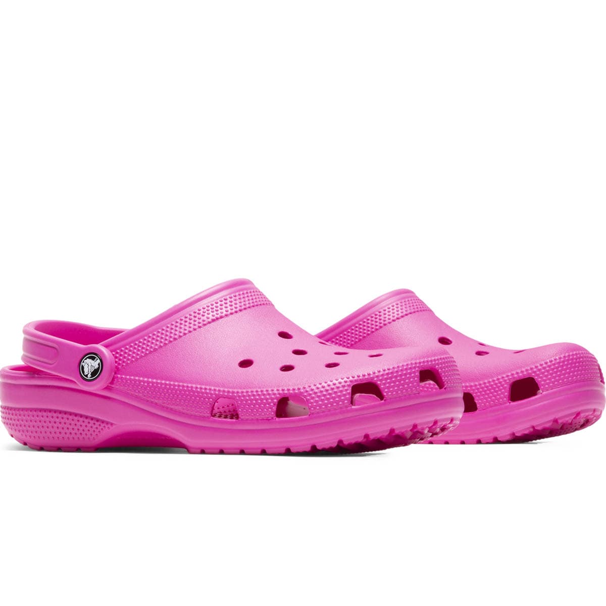 Mens/Womens Classic Crocs Marbled Slide Candy Pink/Pink Lemonade
