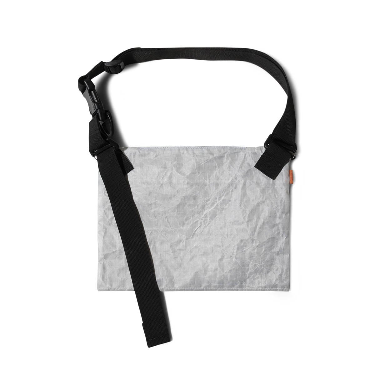 Musette Sling Bag - Simple and Durable Black Nylon