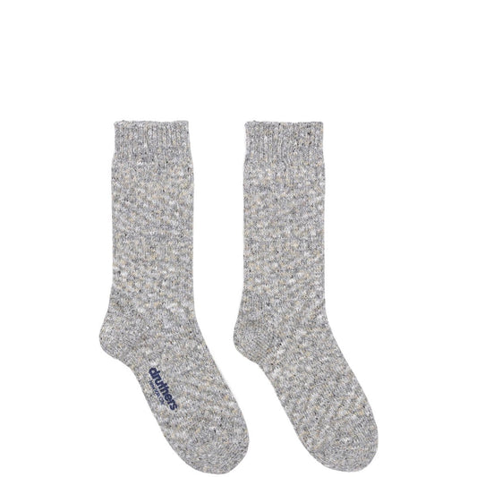 Druthers Socks GREY / O/S RECYCLED MELANGE TUBE SOCK