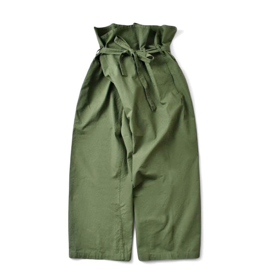 Engineered Garments Bottoms OLIVE COTTON RIPSTOP / O/S FISHERMAN PANT
