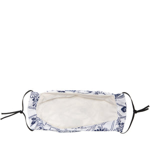 Etako Etako Headwear NVY/WHT / O/S FLORAL FABRIC FACE MASK