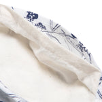 Load image into Gallery viewer, Etako Etako Headwear NVY/WHT / O/S FLORAL FABRIC FACE MASK
