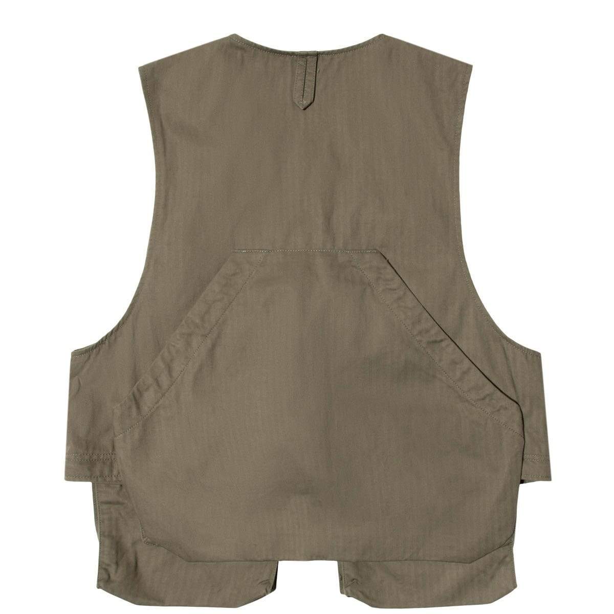 LONG FOWL VEST Olive – GmarShops