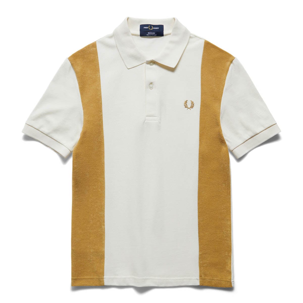 Fred Perry Shirts TOWELLING PANEL POLO SHIRT