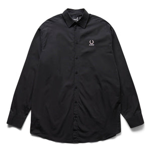 Fred Perry Shirts X RAF OVERSIZED EMBROIDERED SHIRT