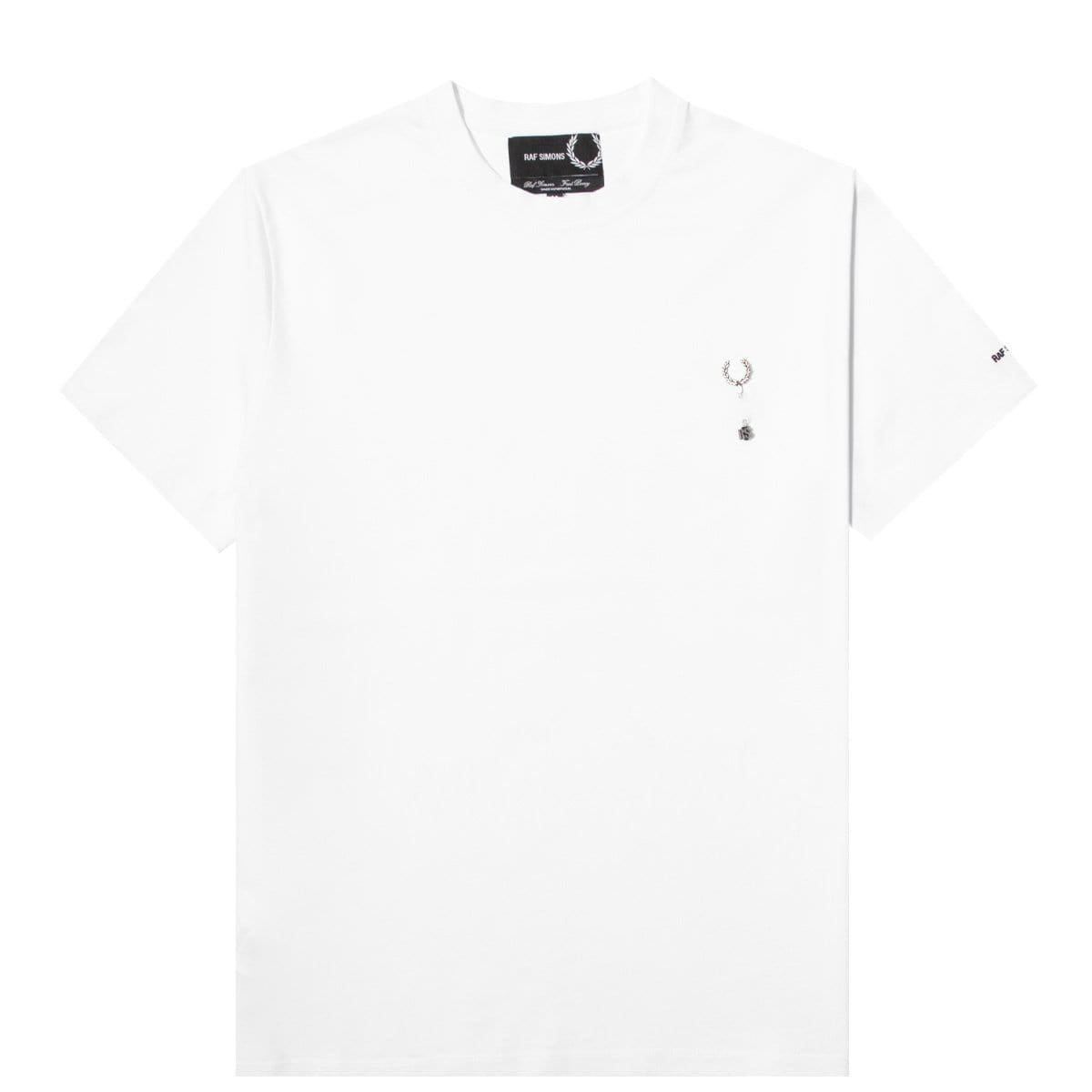 Fred Perry T-Shirts x Raf Simons LAUREL WREATH PIN T-SHIRT