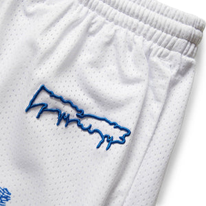 CHERUB FIGHT MESH SHORT White/Blue | GmarShops