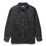 Fucking Awesome Shirts CURSIVE WASHED DENIM OVERSHIRT