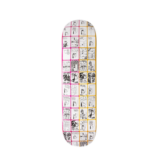 Fucking Awesome Odds & Ends WHITE / 8.38IN JASON DILL WANTO SKATEBOARD